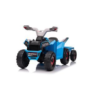Beast Quad Na Akumulator z przyczepą 6V niebieski Wszystkie dziecięce quady/buggy Elektryczne quady dla dzieci