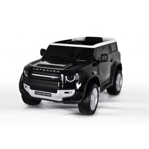Auto Na Akumulator 12V Range Rover Defender czarny Elektryczny samochód dla dzieci BerghoffTOYS