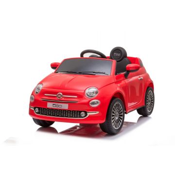 Fiat 500 Bolid Dla Dzieci 6V Czerwony