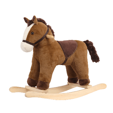 BergHOFF Koń na Biegunach (mały) - Brązowy