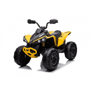 Quad Na Akumulator Can-Am Renegade 4x4 12V - Żółty